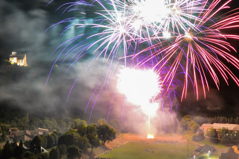 Feu d'artifice Cantal