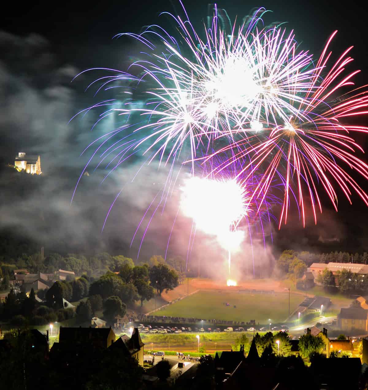 Feu d'artifice Cantal