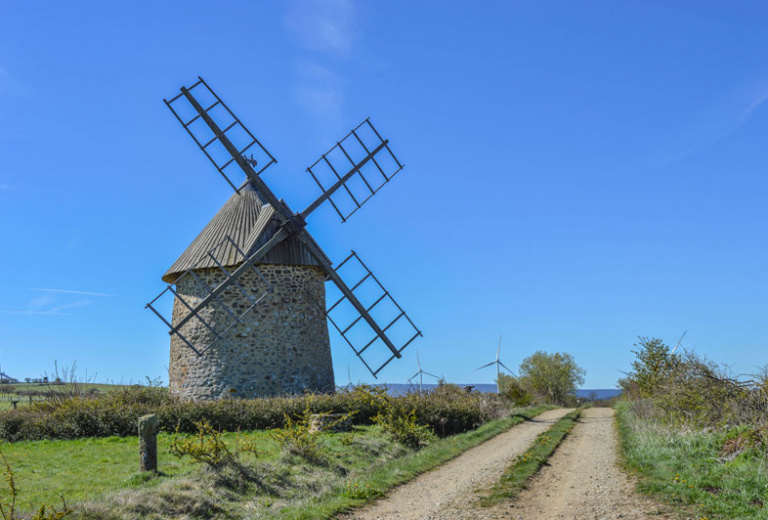 Built heritage on the Cantal volcano