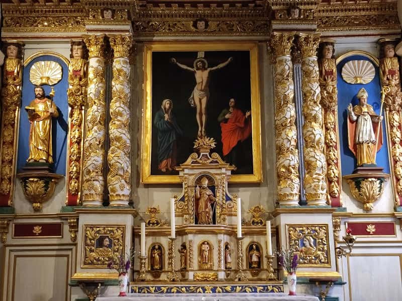 Retable de l'église de Chalinargues