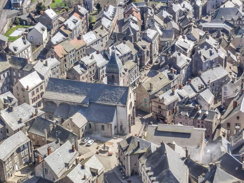Murat, vue du ciel