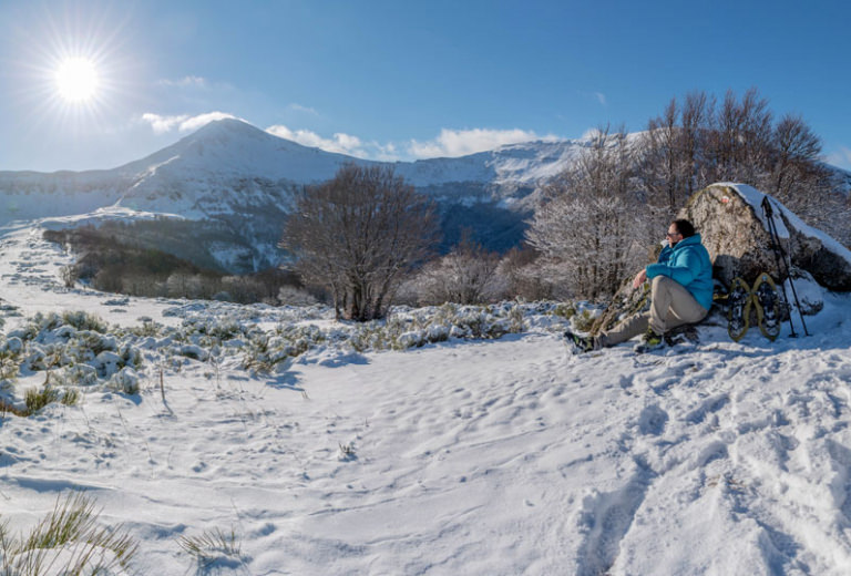 Zone nordique Haut-Cantal Puy Mary