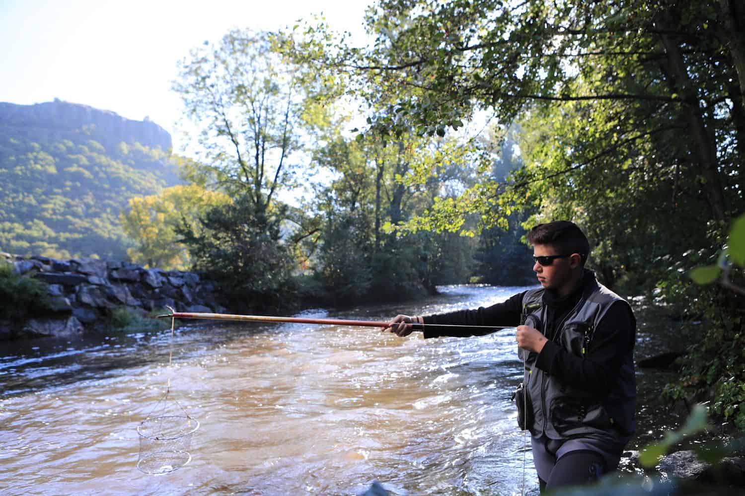 Pêche sur l'Alagnon