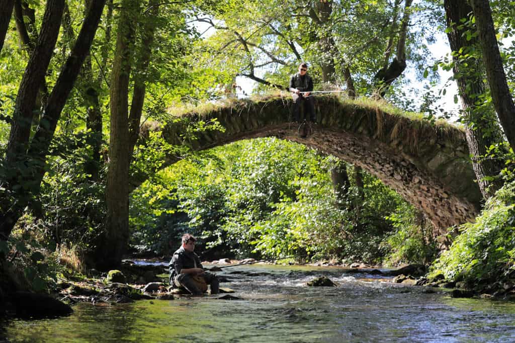 Pêche sur la Sianne