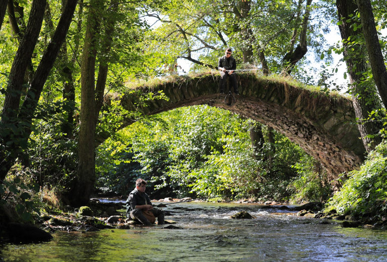 Pêche sur la Sianne