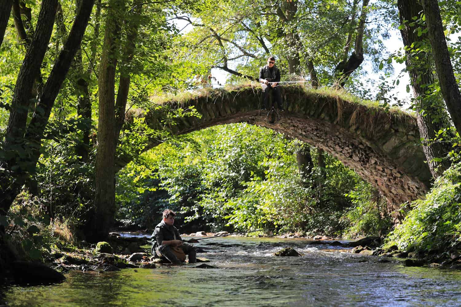 Pêche sur la Sianne