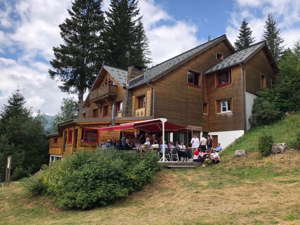 Le Bufadou, camp de base au Lioran