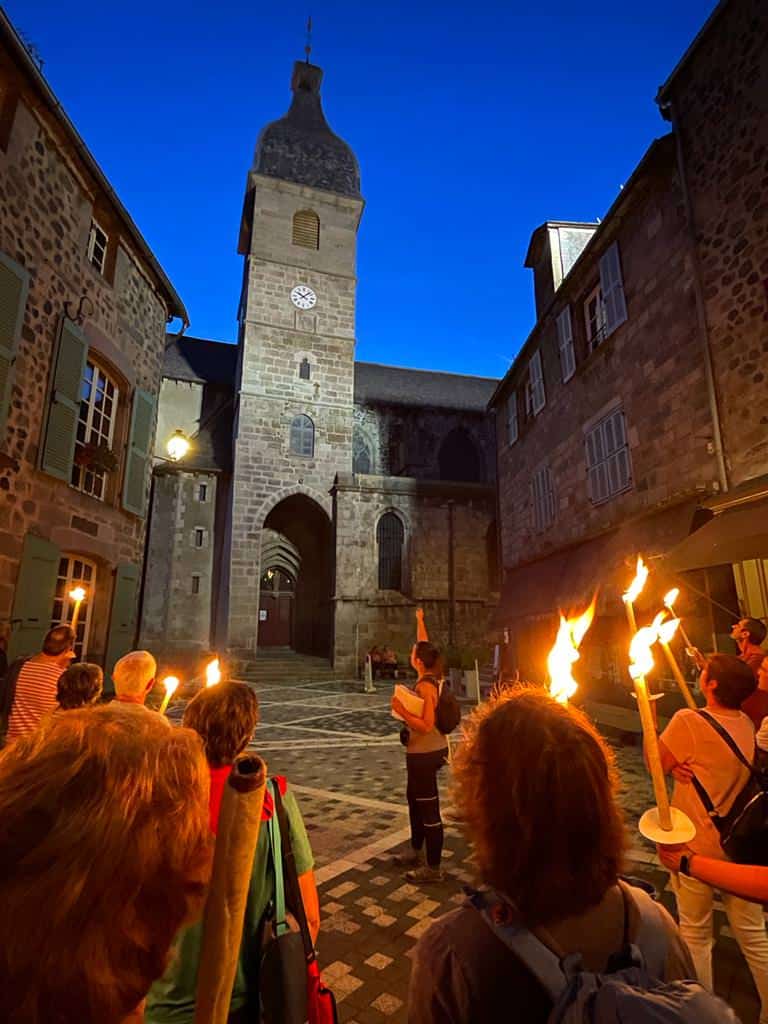 Visite Murat aux flambeaux