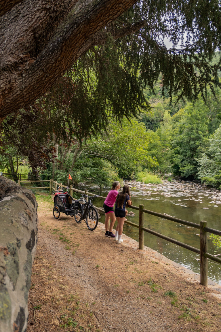 La liaison cyclable Lioran-Massiac