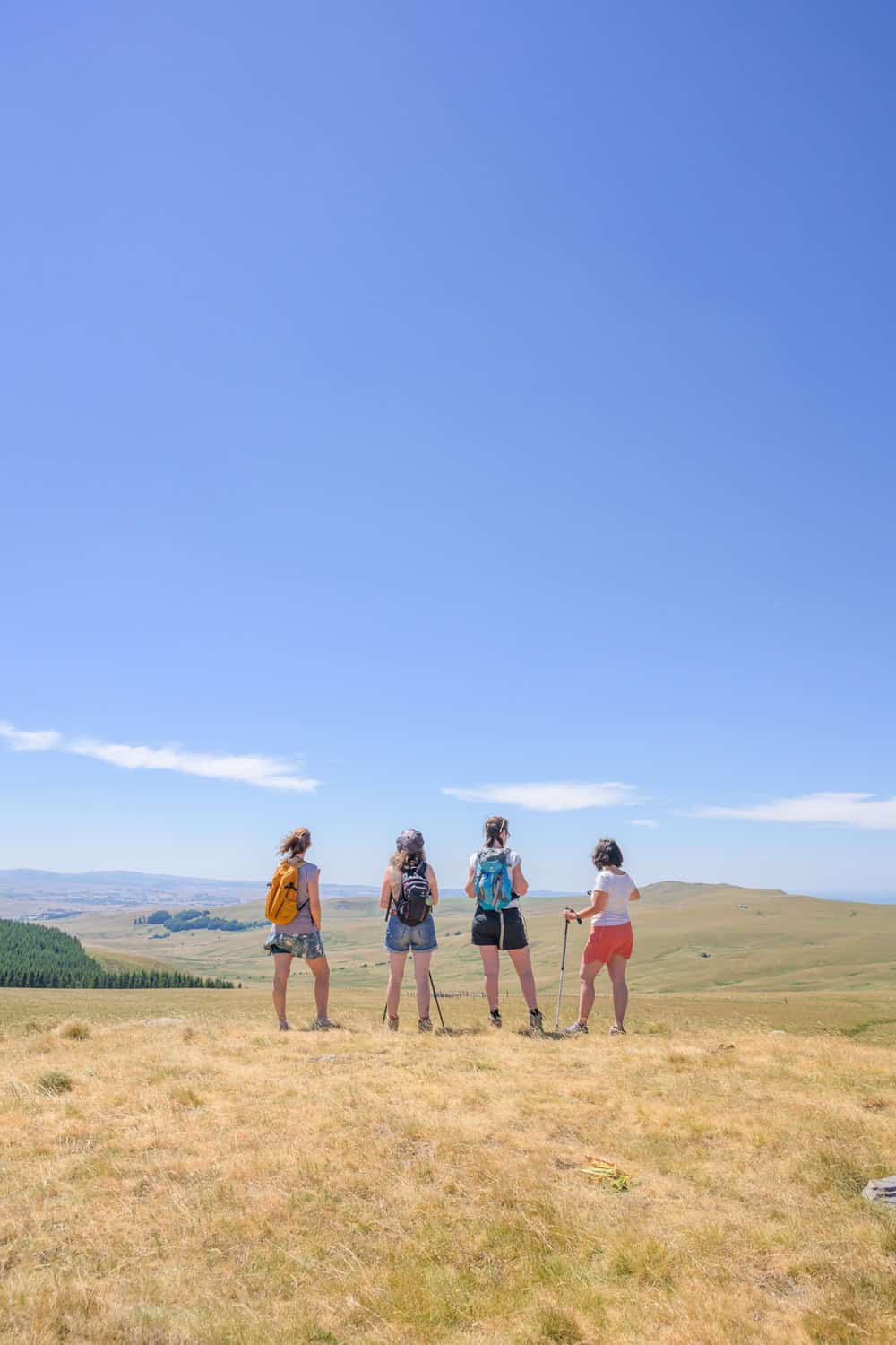 Randonnée dans les Hautes Terres avec vue panoramique.